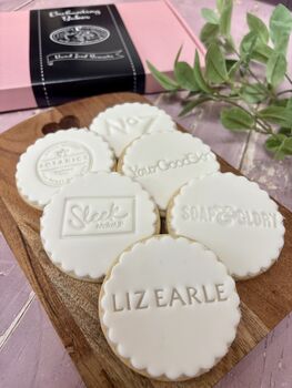 Imprinted Stamped Logo Biscuits For Business, 4 of 4