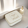 Personalised Floral Arch Travel Jewellery Box, thumbnail 4 of 7