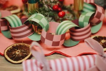 Tis The Season To Be Stripey | Christmas Paper Chain Kit, 10 of 10