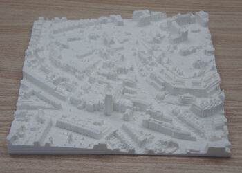 Graduation Gift Bristol University 3D Printed Map, 6 of 8