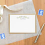 Personalised Floral Correspondence Note Cards, thumbnail 1 of 3