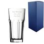 Personalised Casablanca Highball Glass Any Message, thumbnail 1 of 3