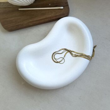Stone Irregular Shape Minimalist Home Jewellery Tray, 3 of 5