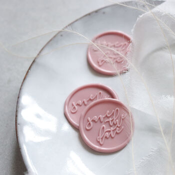 Save The Date Peel And Stick Wax Seal Pack Of 10, 6 of 10