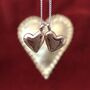 Two Hearts Best Friends Necklace, thumbnail 5 of 5