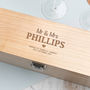 Personalised Wine Box For Wedding / Anniversary, thumbnail 1 of 4