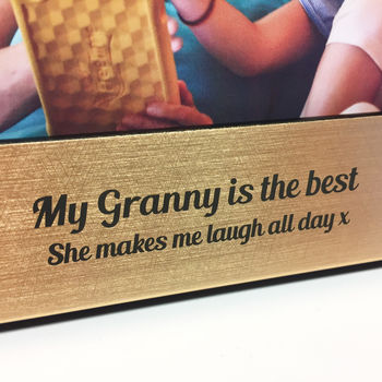Personalised Mother's Day Grandmother Photo Frame, 2 of 4