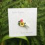 Sunflower And Rose Brooch, thumbnail 2 of 4