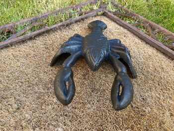 Cast Iron Lobster Style Black Boot Jack Welly Scraper Shoe Remover, 4 of 6