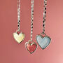 Love You Mum Gemstone Heart Necklace, thumbnail 10 of 11