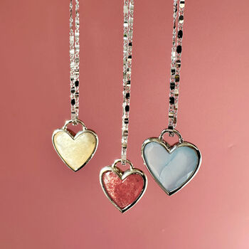 Love You Mum Gemstone Heart Necklace, 10 of 11