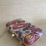 Digitally Printed Pink Floral Clutch Bag, thumbnail 5 of 10