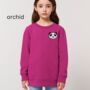 Childrens Organic Cotton Panda Sweatshirt, thumbnail 4 of 12