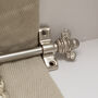 Nickel Stair Rods With Brass Bee Finials, thumbnail 1 of 6