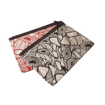 Printed Canvas Jumbo Pencil Case, 6 of 6