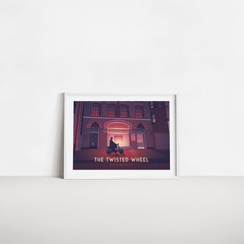 Twisted Wheel Manchester Travl Poster Art Print, 4 of 8