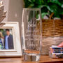 Personalised Special Message Hi Ball Glass Tumbler, thumbnail 4 of 5
