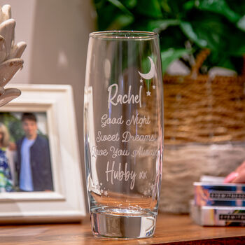 Personalised Special Message Hi Ball Glass Tumbler, 4 of 5
