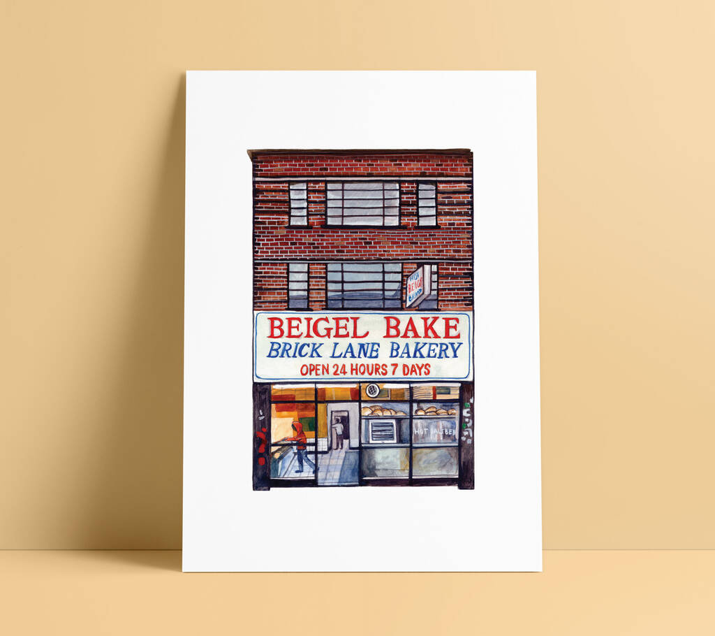 Beigel Bake Brick Lane Bakery Print, 1 of 5