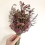 Purple Wildflower Posy With Jar, thumbnail 1 of 6