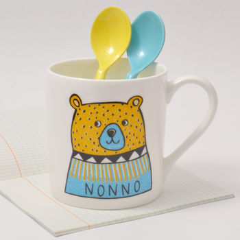 Personalised Bear Mug, 2 of 5