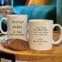 Bestest Daddy … Personalised Mug, thumbnail 1 of 2