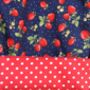 Reversible Baby Kids Cotton Spotty Strawberry Trousers, thumbnail 6 of 10