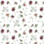 Luxury Botanical Christmas Wrapping Paper, thumbnail 3 of 3