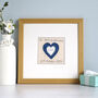 Personalised Wedding Anniversary Framed Picture Gift, thumbnail 6 of 12