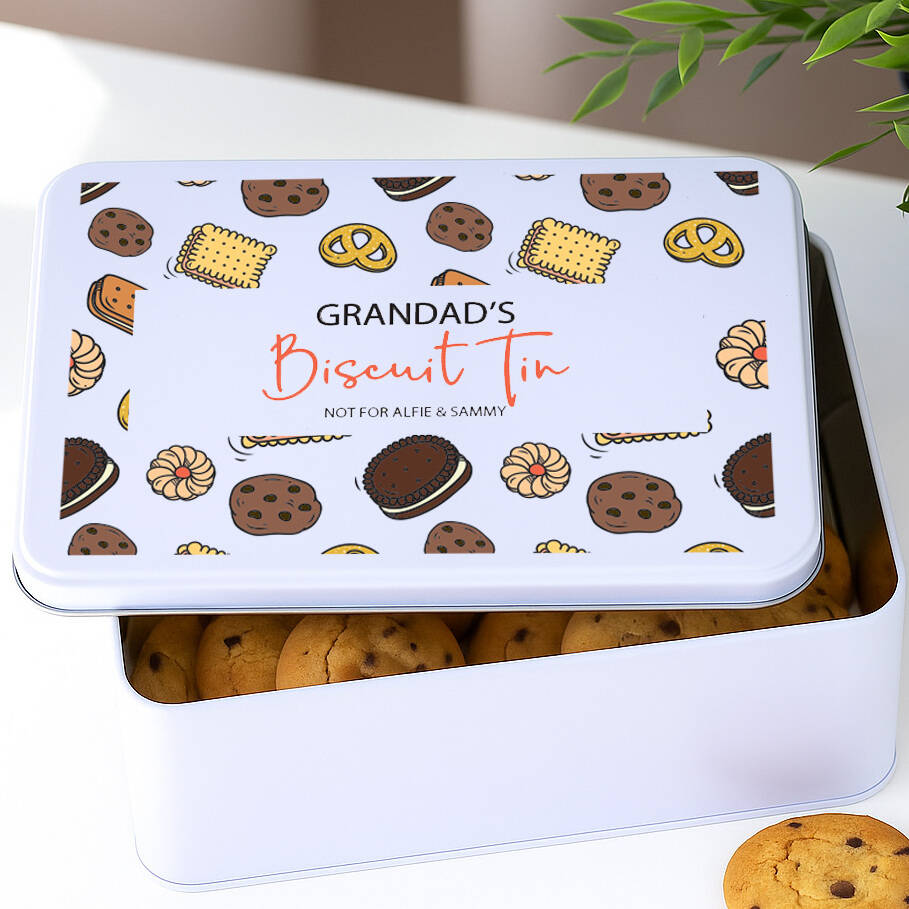 Personalised Biscuit Tin, 1 of 3