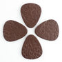 Leather Tones Texture Ukulele Picks In A Gift Tin, thumbnail 3 of 6