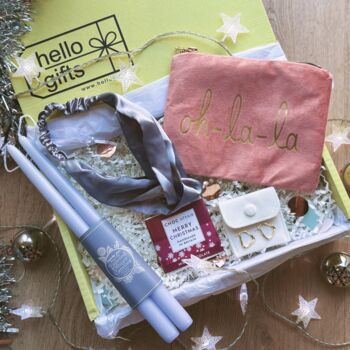 The Christmas Oh La La Pamper Blue Gift Box, 8 of 12