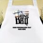 Personalised BBQ Barbecue Cooking Apron, thumbnail 3 of 12
