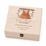 Personalised Baby Girl Dress Keepsake Gift Box, thumbnail 5 of 5