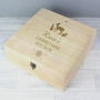 Baby's First Christmas Eve Box Wooden And Personalised, thumbnail 2 of 4