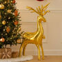 Gold Reindeer Foil Balloon 80cm For Christmas Decor, thumbnail 1 of 2