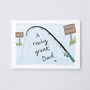 'A Reely Great' Father's Day Or Birthday Card, thumbnail 3 of 4