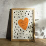 'You Are So Loved' Illustrated, Typographic Art Print, thumbnail 2 of 3
