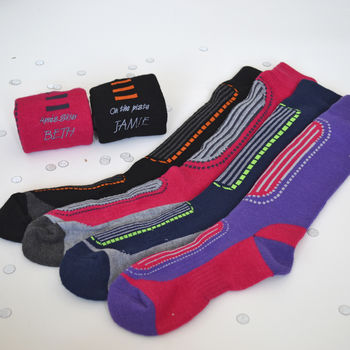 Personalised Ski Socks, 2 of 2