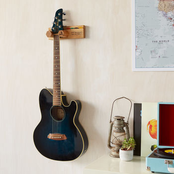 Personalised Guitar Stand And Plectrum Holder, 8 of 10