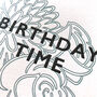 'Birthday Time' Letterpress Card, thumbnail 3 of 3