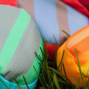 Family Game Coloured Soft Carpet Bowls Indoors Or Out, 9 of 9