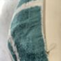 Velvet Teal Green Cushion Cover, thumbnail 4 of 6