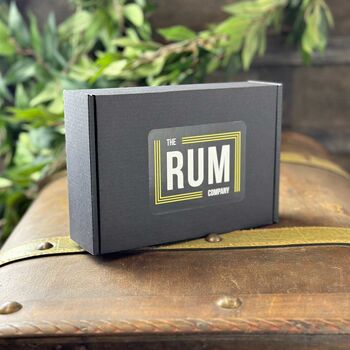 Chocolate Rum Taster Set Gift Box One, 4 of 5