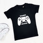 Gamer Kids Personalised T Shirt, thumbnail 3 of 5