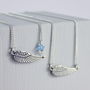 Personalised Angel Wing Necklace, thumbnail 3 of 10