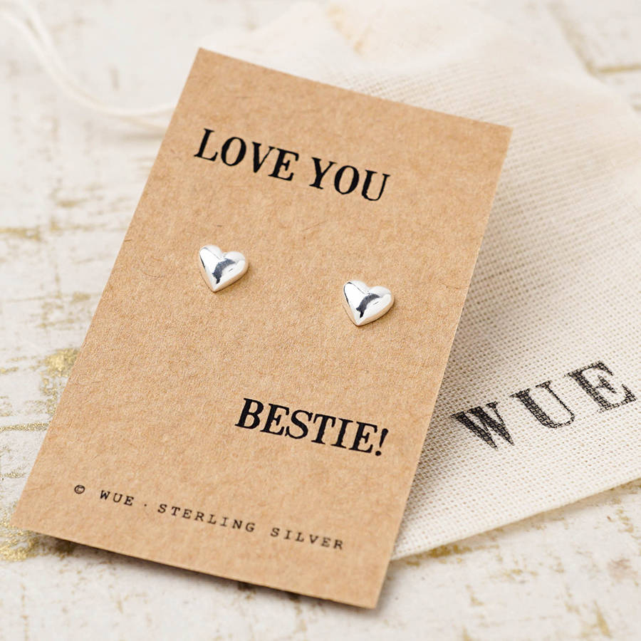 best friend gift earrings by wue