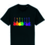 Guitar Rainbow T Shirt, thumbnail 1 of 5
