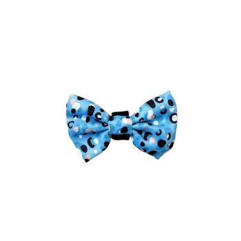 Blue Polka Dot Dog Bow Tie, 2 of 5