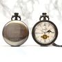 Bronze Open Face Personalised Pocket Watch, thumbnail 1 of 4